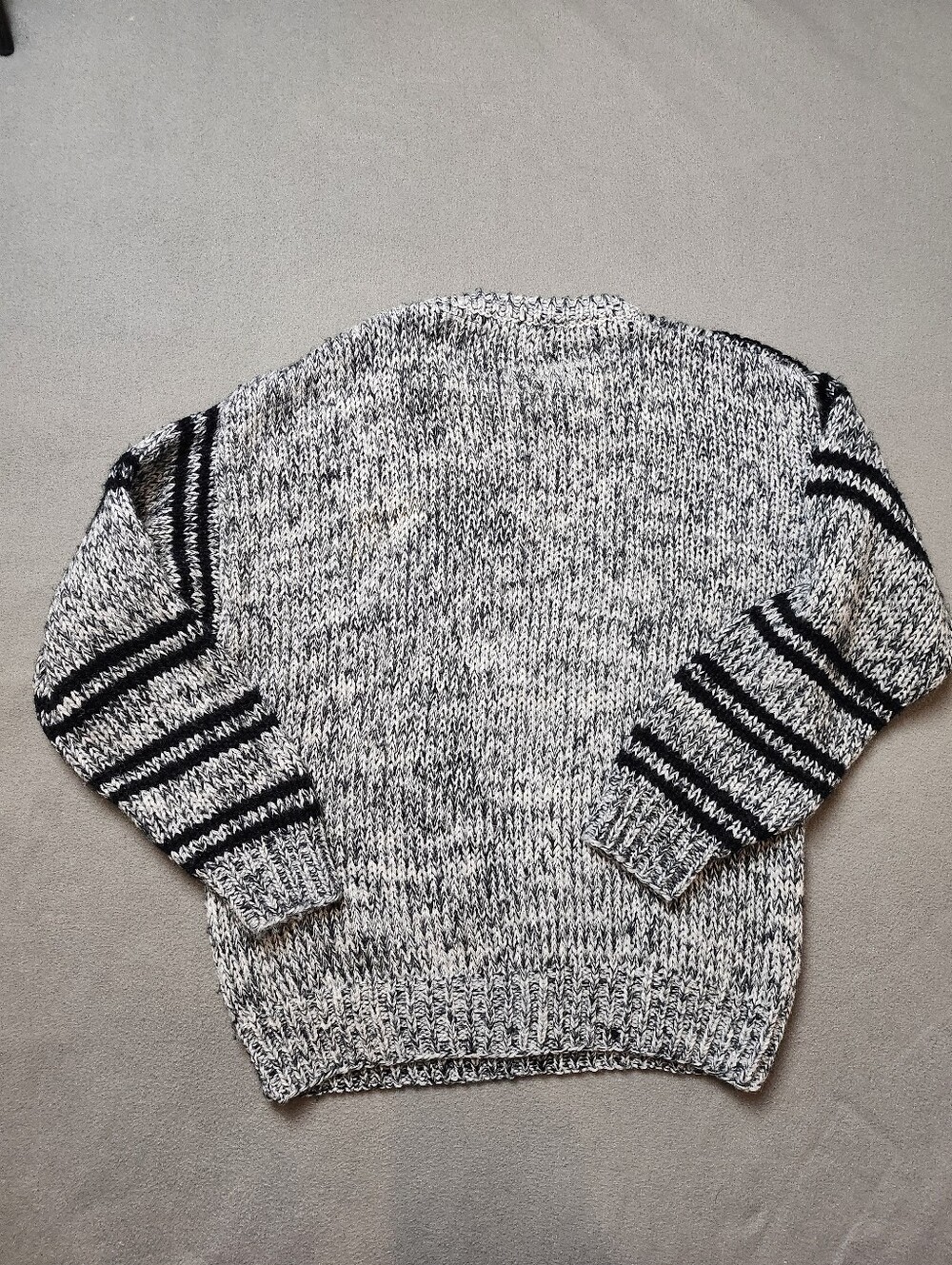 Vintage Club International Men's Geometric Knit Sweater Eclectic Grandpa Artsy - Picture 2 of 12